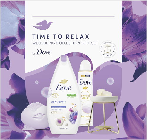 DOVE Time to Relax 400 ml - Cosmetic Gift Set - Main image