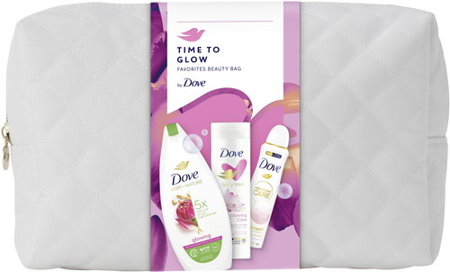 DOVE Glowing 625 ml - Cosmetic Gift Set - Main image