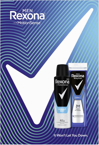 REXONA Cobalt 400 ml - Men's Cosmetic Set - Main image