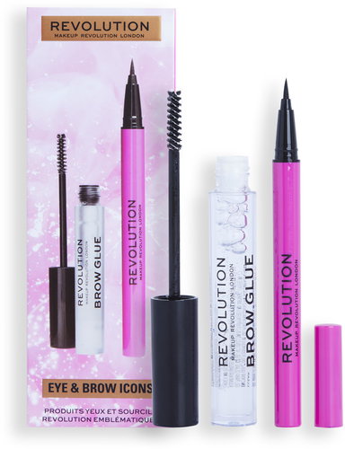REVOLUTION Eye & Brow Icons Gift Set - Cosmetic Gift Set - Main image