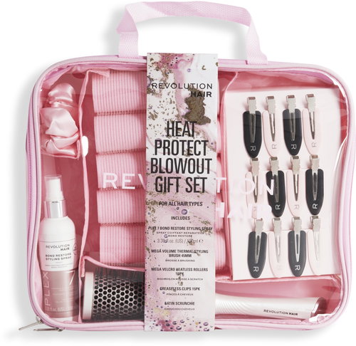 REVOLUTION HAIR Plex Heat Protect Blowout Gift Set 100 ml - Haircare Set - Main image