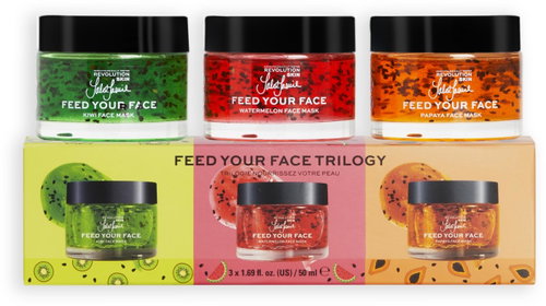 REVOLUTION Skincare X Jake Jamie Fruity Mask Trio 150 ml - Cosmetic Gift Set - Main image