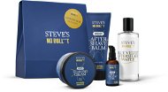 STEVE'S No Bull***t Shaving Box Blue Velvet 350 ml - Men's Cosmetic Set