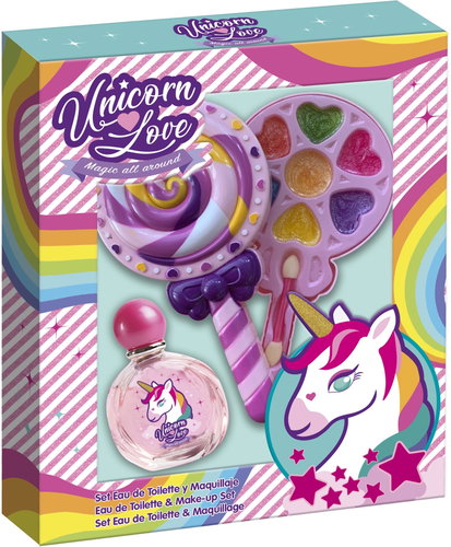 LORENAY Unicorn EdT & Make-up Set 50 ml - Cosmetic Gift Set - Main image