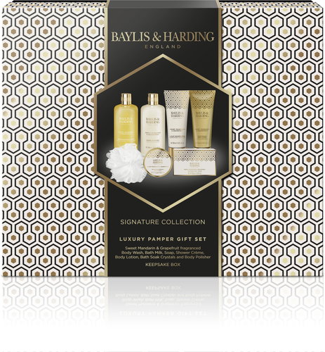 BAYLIS & HARDING Large Body Care Gift Set Mandarin & Grapefruit 860 ml - Cosmetic Gift Set - Main image