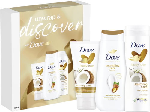 DOVE Discover, 550ml - Kozmetikai ajándékcsomag - Fő fotó