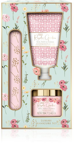 BAYLIS & HARDING Manicure gift set Rose, Poppy & Vanilla 50 ml - Cosmetic Gift Set - Main image