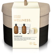 BAYLIS & HARDING Body care gift set in basket Ginger, Lime & Basil 730 ml - Cosmetic Gift Set