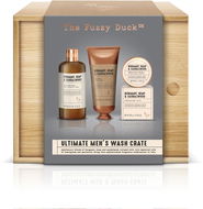 BAYLIS & HARDING Sada péče o tělo v dřevěném boxu Bergamot, Konopí & Santalové dřevo 430 ml - Pánská kosmetická sada
