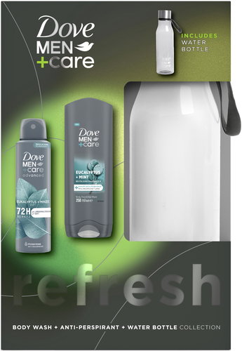 DOVE Men+Care Eucalyptus Christmas box with water bottle 400 ml - Men's Cosmetic Set - Main image