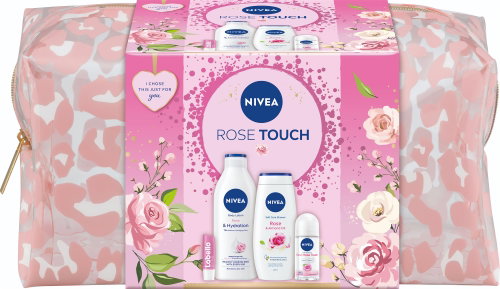 NIVEA Bag Rose 2024 700 ml - Cosmetic Gift Set - Main image