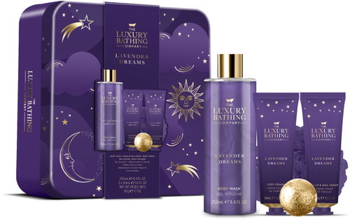GRACE COLE Body care gift set in tin box Lavender 350 ml - Cosmetic Gift Set - Main image