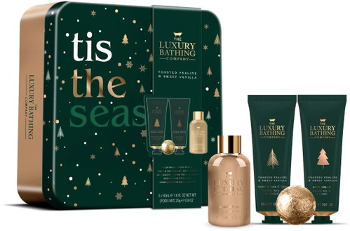 GRACE COLE Body care gift set in tin box Praline & Vanilla 100 ml - Cosmetic Gift Set - Main image