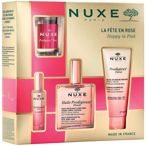 NUXE Happy in Pink Set 215 ml - Cosmetic Gift Set - Main image