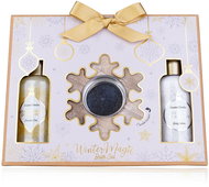 ACCENTRA Winter Magic with wooden candle holder 200 ml - Cosmetic Gift Set