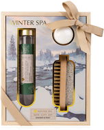 ACCENTRA Winter Spa fadobozban, körömkefével és habkővel, 60 ml - Kozmetikai ajándékcsomag