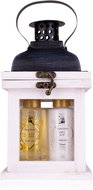 ACCENTRA Winter Magic in white wooden lantern 100 ml - Cosmetic Gift Set