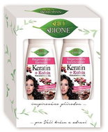 BIONE COSMETICS Gift set Keratin + Caffeine 520 ml - Haircare Set