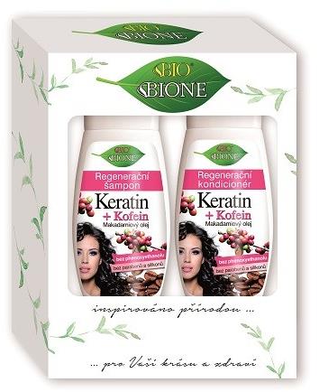 BIONE COSMETICS Gift set Keratin + Caffeine 520 ml - Haircare Set - Main image