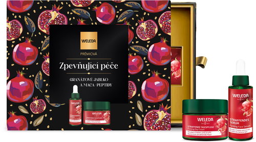 WELEDA Premium firming care duo Pomegranate and Maca-Peptides 70 ml - Cosmetic Gift Set - Main image