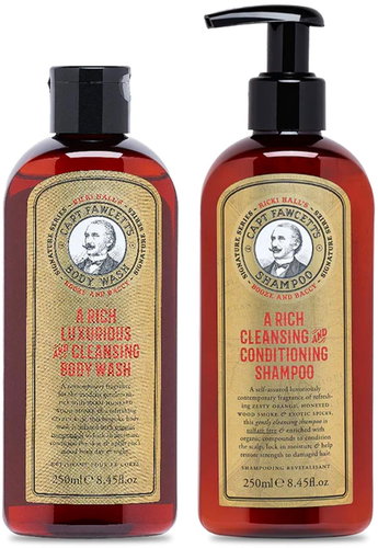 CAPTAIN FAWCETT Gift Set Booze & Baccy Body Wash & Shampoo 500 ml - Men's Cosmetic Set - Main image