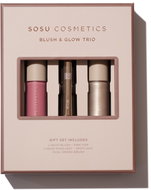 SOSU COSMETICS Blush & Highlight Set 3 pcs - Cosmetic Gift Set