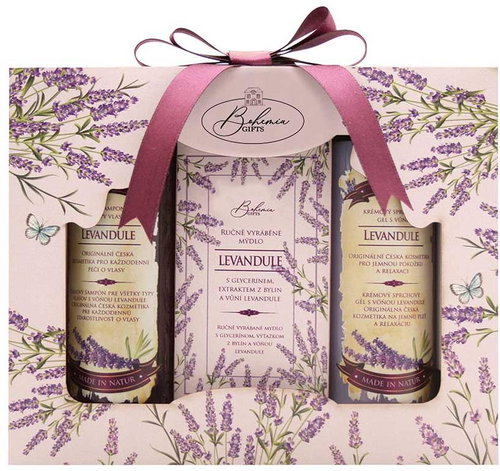 BOHEMIA GIFTS Lavender 200 ml - Cosmetic Gift Set - Main image