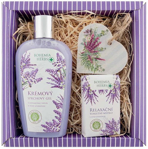 BOHEMIA GIFTS Levendula 250 ml - Kozmetikai ajándékcsomag - Fő fotó