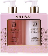 ACCENTRA Salsa Essence of Beauty sada růžová 500 ml - Dárková kosmetická sada