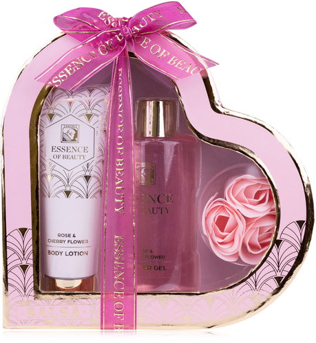 ACCENTRA Salsa Essence of Beauty heart 430 ml - Cosmetic Gift Set - Main image