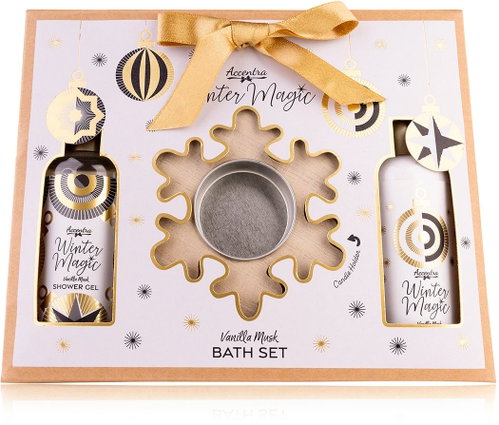 ACCENTRA Winter Magic with candle holder 200 ml - Cosmetic Gift Set - Main image