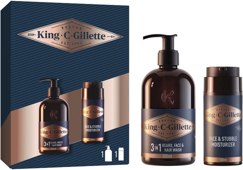 KING C. GILLETTE Perfect Beard 450 ml - Men's Cosmetic Set - Main image