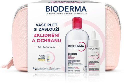 BIODERMA Sensibio gift pack for sensitive skin and wrinkles 535 ml - Cosmetic Gift Set - Main image