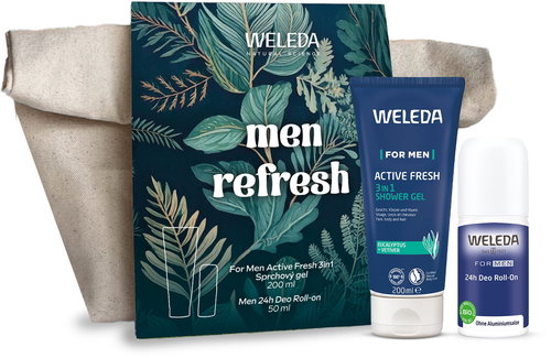 WELEDA Men Refresh 250 ml - Men's Cosmetic Set - Main image