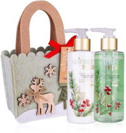 ACCENTRA Winter Spa v plstěném sáčku Zimní ovoce 400 ml - Cosmetic Gift Set