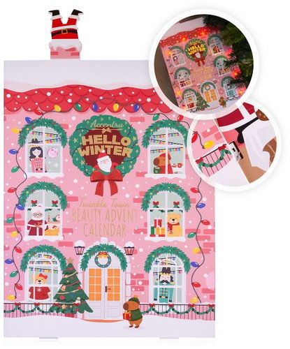 ACCENTRA Hello Winter Santa s led osvětlením  - Advent Calendar - Main image