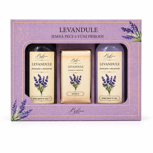BOHEMIA GIFTS Levandule 200 ml - Cosmetic Gift Set - Main image