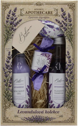 BOHEMIA GIFTS Apothecare Levandule 400 ml - Cosmetic Gift Set - Main image