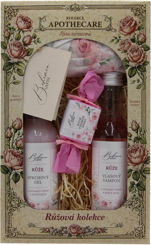 BOHEMIA GIFTS Apothecare Růže 400 ml - Cosmetic Gift Set - Main image