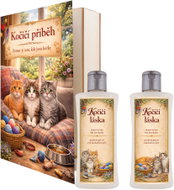 BOHEMIA GIFTS Kniha Kočičí příběh 500 ml - Cosmetic Gift Set