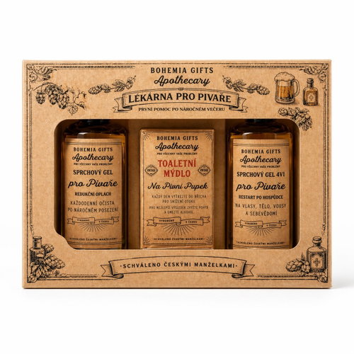 BOHEMIA GIFTS Lékárna pro pivaře 200 ml - Men's Cosmetic Set - Main image