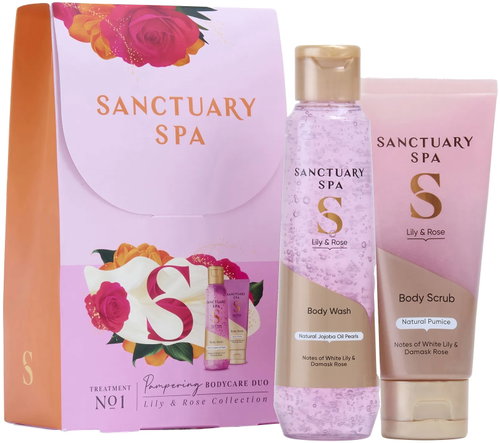 SANCTUARY SPA Lily & Rose Pampering 250 ml  - Cosmetic Gift Set - Main image