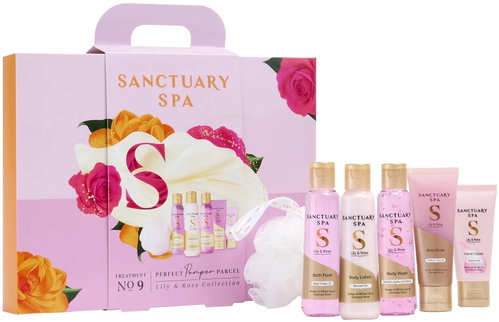 SANCTUARY SPA Lily & Rose Perfect Pamper Parcel Set 305 ml - Cosmetic Gift Set - Main image