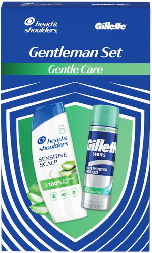 HEAD & SHOULDERS Sensitive Scalp + Gillete Series Gel 600 ml - Haircare Set - Main image