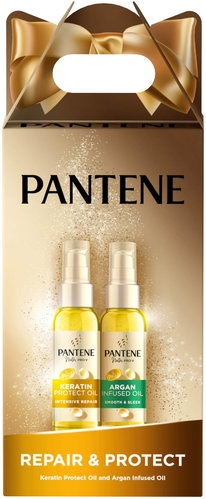 PANTENE Pro-V Smooth & Sleek Argan + Keratin Protect 200 ml - Haircare Set - Main image