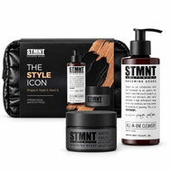STMNT All-in-One shampoo, mattifying paste and toiletries bag, 400 ml - Men's Cosmetic Set