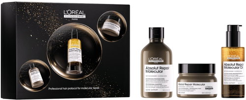 L'ORÉAL PROFESSIONNEL Absolut Repair Molecular Trio Set 640 ml - Haircare Set - Main image