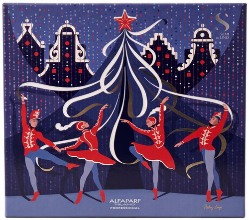 ALFAPARF MILANO Adventní kalendář s vlasovou péčí 12 ks - Advent Calendar - Main image