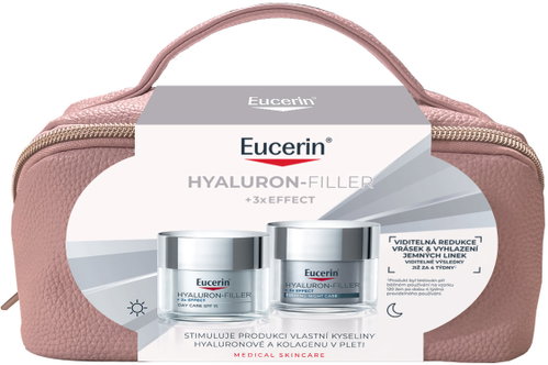 EUCERIN Hyaluron-Filler + 3× Effect Denní a noční krém Vánoce 2026 100 ml - Cosmetic Gift Set - Main image