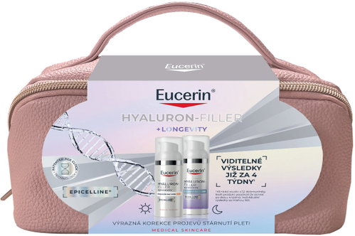 EUCERIN Hyaluron-Filler + Longevity Epigenetic Denní SPF30 a noční krém Vánoce 2026 100 ml - Cosmetic Gift Set - Main image